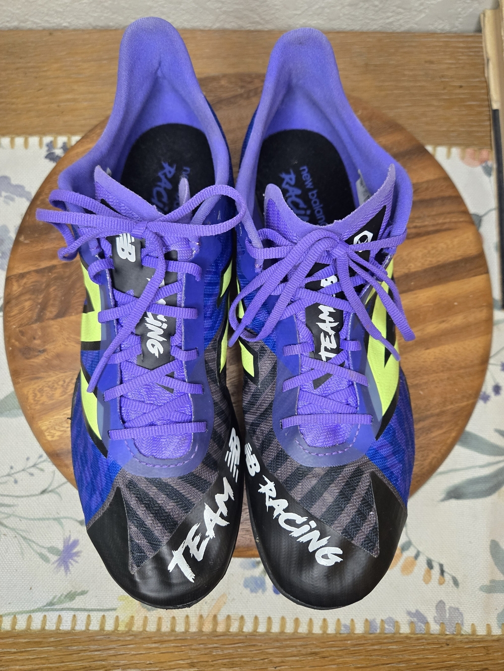 New Balance FuelCell SD100 v5 Track Spikes Electric Indigo/Black Cleats 9